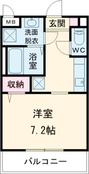 ユーミークランツ殿町の間取り画像