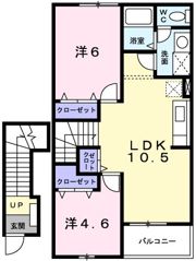 イチサンアベニューAの間取り画像