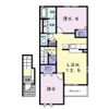 アスカ Aの間取り画像