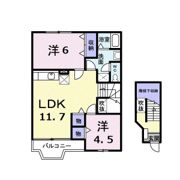 プロヴァンスBの間取り画像