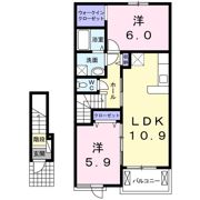 アンジュ・Yの間取り画像