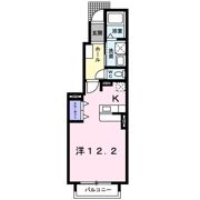 ベルソレイユの間取り画像