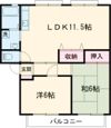 フラッグスタッフハイツBの間取り画像