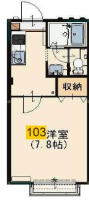 リッツソフィア国立の間取り画像