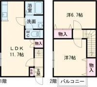 ユートピア巻IIの間取り画像