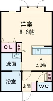 ピリカの間取り画像