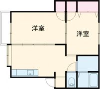 メイプル岩井の間取り画像