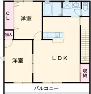 ミラノヴィレッジの間取り画像