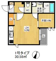 REGALEST香椎の間取り画像