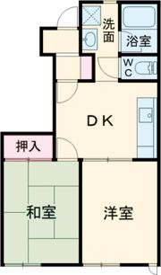 エクスカリバー フラッツⅡの間取り画像