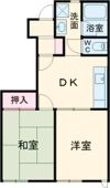 エクスカリバー フラッツⅡの間取り画像