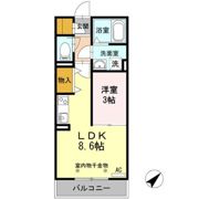 グランボア Bの間取り画像