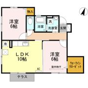 ローズコートカワイⅡの間取り画像