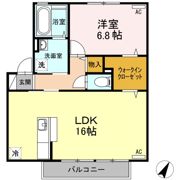 エスポワールの間取り画像