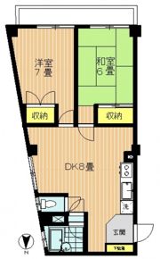 ドルフケンマートの間取り画像