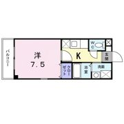 アライブ富小路の間取り画像