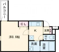 フジパレス百舌鳥赤畑町Ⅲ番館の間取り画像
