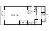 エクシード新町の間取り画像