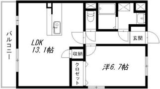 グランストーク天龍川の間取り画像