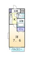 ベルデ堺東の間取り画像