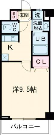 M’PLAZA津田駅前10番館の間取り画像