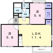 エスポアールの間取り画像
