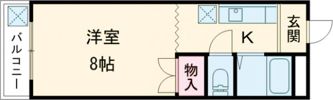 メゾンスコールの間取り画像