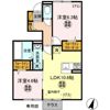 ボヌール Bの間取り画像