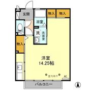 レセンテ煌 Aの間取り画像