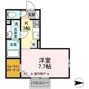 クラージュの間取り画像