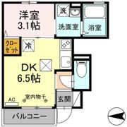 シティハウス高萩Mの間取り画像