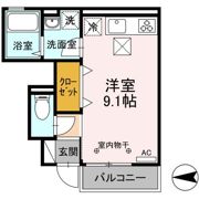 シティハウス高萩Mの間取り画像