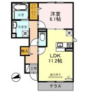 アシェル星田の間取り画像