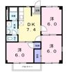 アクティブコート嘉島Aの間取り画像