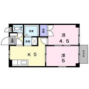 ハイツパルの間取り画像