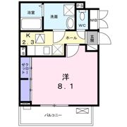 ガーデン ガーデンの間取り画像