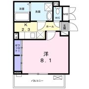 ガーデン ガーデンの間取り画像