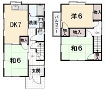 佐藤貸住宅の間取り画像