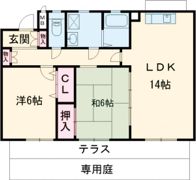 Y's court 一ツ木の間取り画像