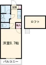 フッサクレストの間取り画像