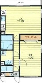 クオリアガーデン千人町の間取り画像