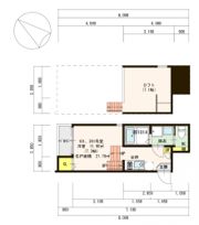 Cupre SUMIYOSHIの間取り画像