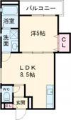 クリエオーレ茨田大宮Ⅳの間取り画像