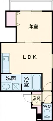 クリエオーレ茨田大宮Ⅳの間取り画像