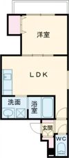 クリエオーレ茨田大宮Ⅳの間取り画像