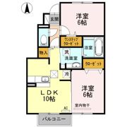 コンフォート泉の間取り画像