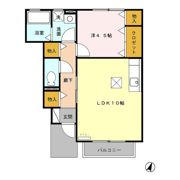 パストラル Aの間取り画像