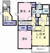 リバーシティBの間取り画像
