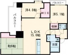 S-FORT保田窪の間取り画像