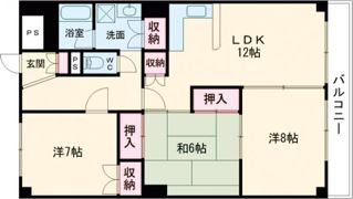 サングレース新川の間取り画像